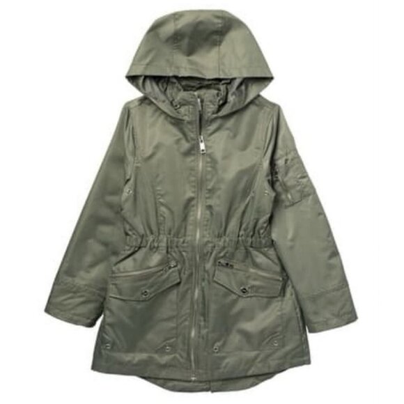 NEW Nordstrom Urban Republic Anorak Jacket Green Girls Size Large 14 / 16 Coat - Picture 1 of 12